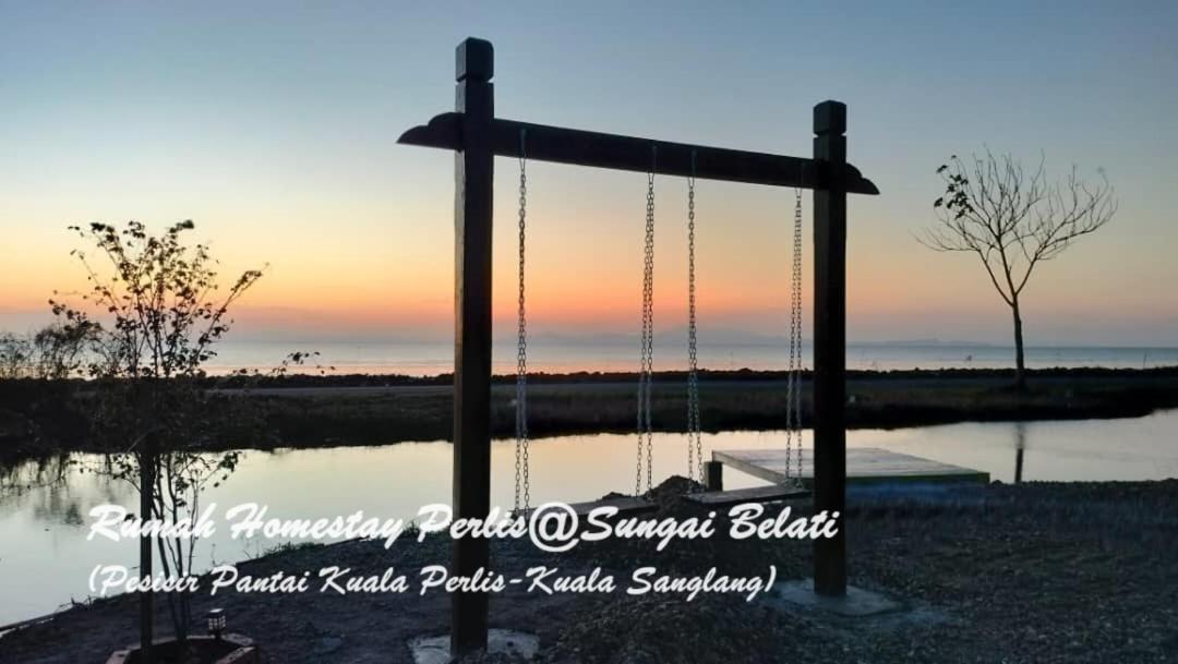 Simpang Empat  Rhumah Sungai Belatiヴィラ エクステリア 写真