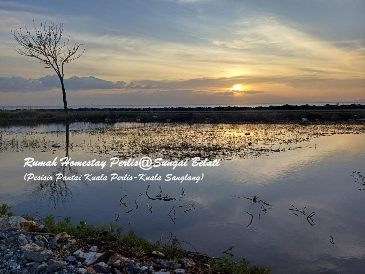 Simpang Empat  Rhumah Sungai Belatiヴィラ エクステリア 写真
