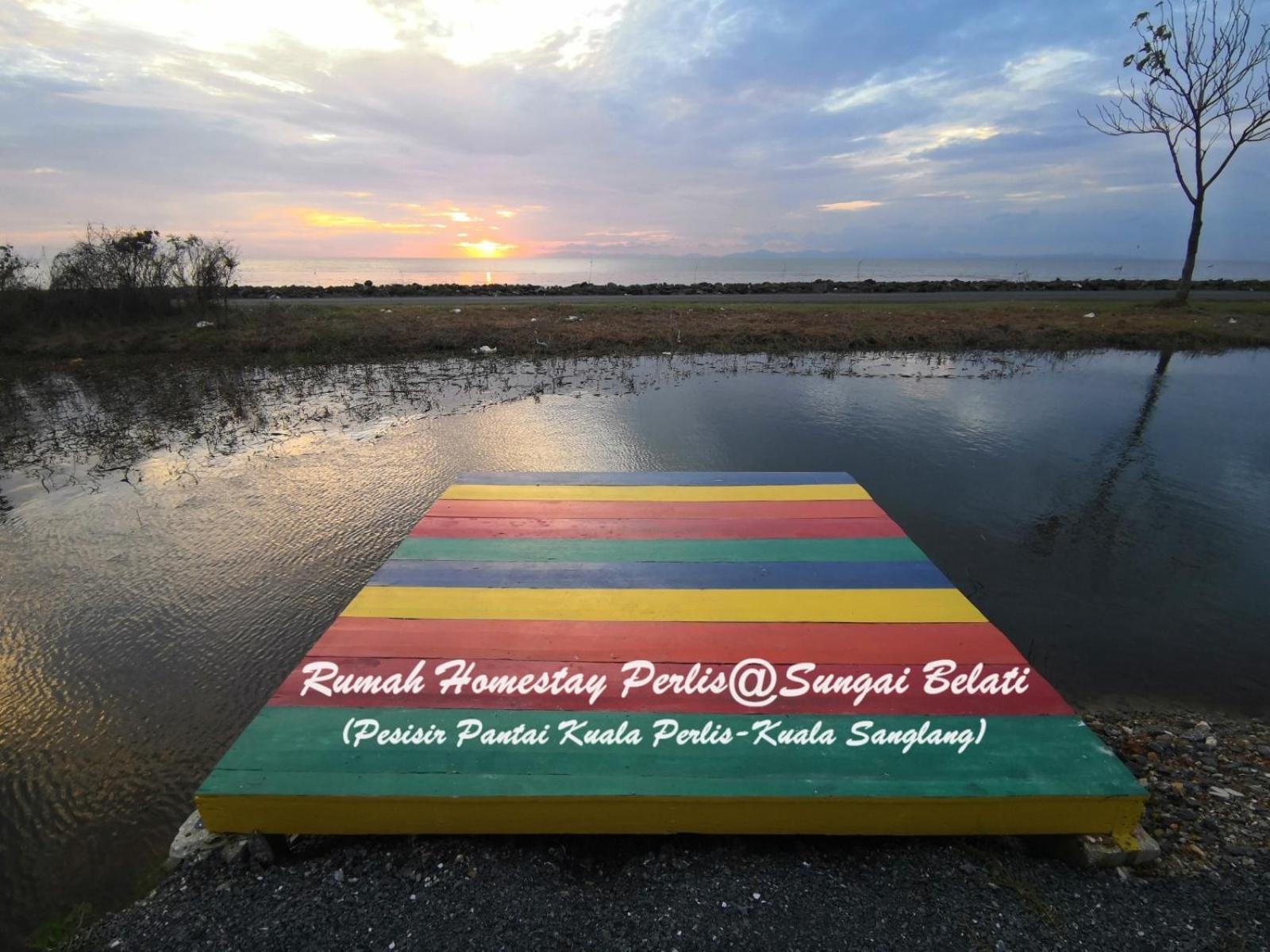 Simpang Empat  Rhumah Sungai Belatiヴィラ エクステリア 写真