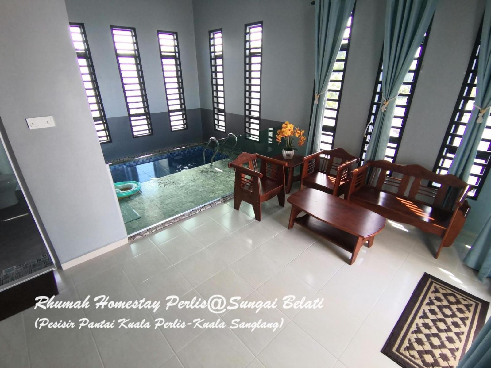 Simpang Empat  Rhumah Sungai Belatiヴィラ エクステリア 写真