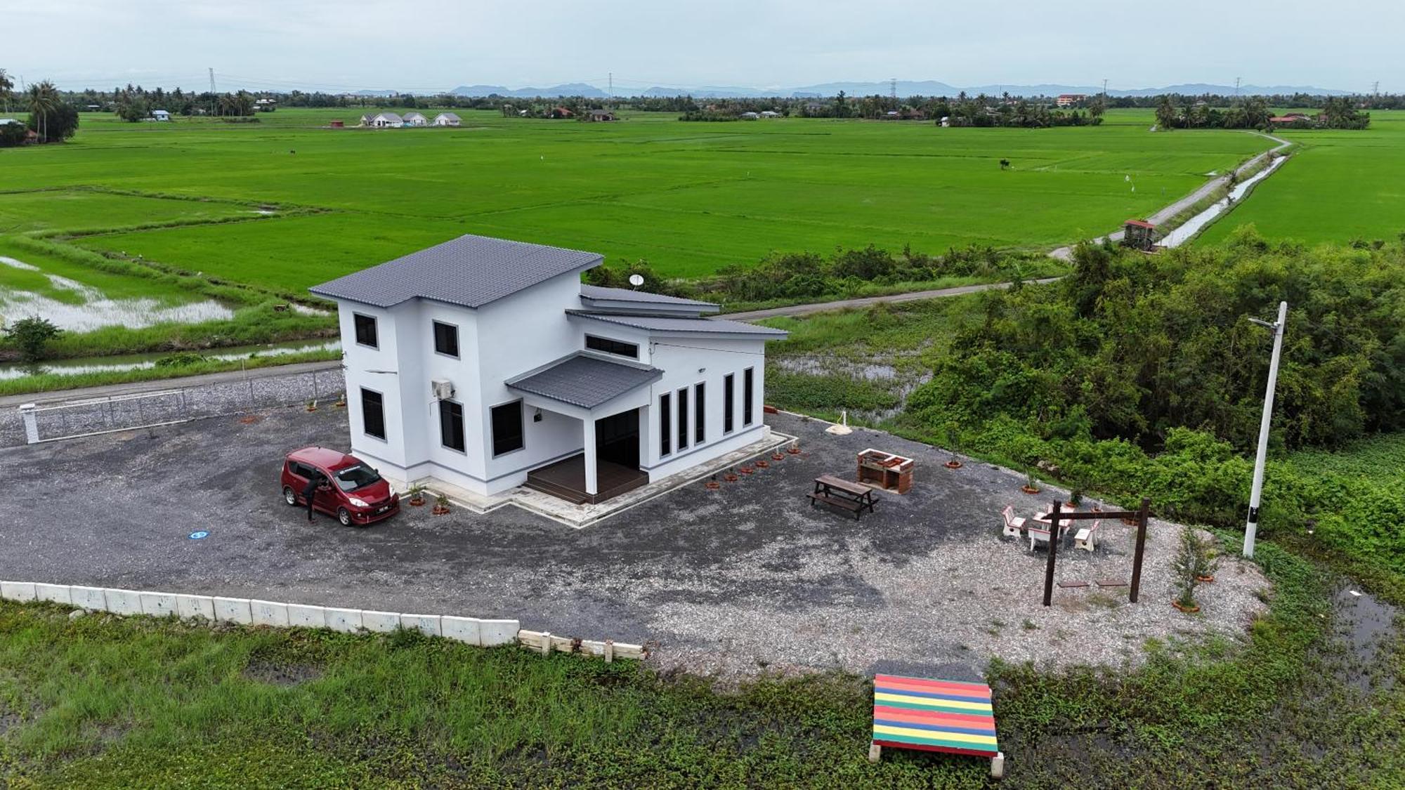Simpang Empat  Rhumah Sungai Belatiヴィラ エクステリア 写真